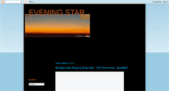 Desktop Screenshot of eveningstar4u.blogspot.com