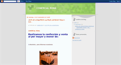 Desktop Screenshot of confeccionesroma.blogspot.com