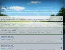 Tablet Screenshot of localgovernmentjob.blogspot.com