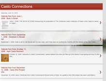 Tablet Screenshot of castoconnections.blogspot.com