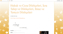 Desktop Screenshot of hukukcun.blogspot.com