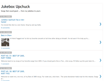 Tablet Screenshot of jukeboxupchuck.blogspot.com