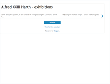 Tablet Screenshot of a23h-exhibitions.blogspot.com