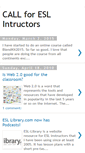 Mobile Screenshot of eslcall.blogspot.com