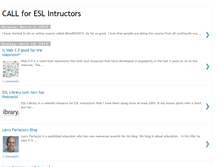 Tablet Screenshot of eslcall.blogspot.com
