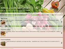 Tablet Screenshot of antonioysumundoculinario.blogspot.com