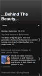 Mobile Screenshot of behind-the-beauty.blogspot.com