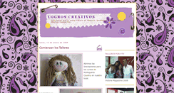 Desktop Screenshot of logroscreativosuy.blogspot.com