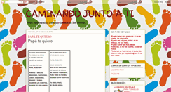 Desktop Screenshot of caminandojuntoati.blogspot.com