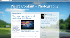 Desktop Screenshot of pierrecontant.blogspot.com