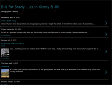 Tablet Screenshot of kenny-and-jill.blogspot.com