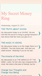 Mobile Screenshot of mysecretmoneyring.blogspot.com