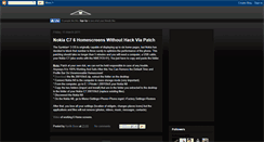 Desktop Screenshot of nokiac7fanclub.blogspot.com