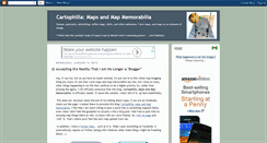 Desktop Screenshot of cartophilia.blogspot.com