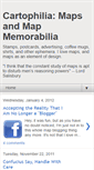 Mobile Screenshot of cartophilia.blogspot.com