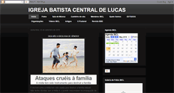 Desktop Screenshot of centraldelucas.blogspot.com