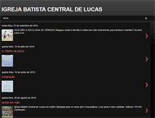 Tablet Screenshot of centraldelucas.blogspot.com