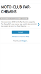 Mobile Screenshot of moto-club-par-chemins.blogspot.com