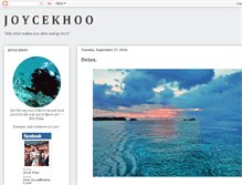 Tablet Screenshot of joyce-khoo.blogspot.com