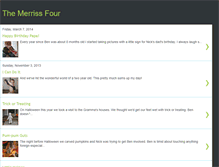 Tablet Screenshot of merrissfamily.blogspot.com