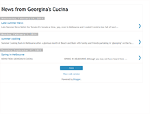 Tablet Screenshot of georginascucina.blogspot.com