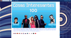 Desktop Screenshot of cosasinteresantes100.blogspot.com