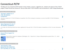Tablet Screenshot of connecticut-pltw.blogspot.com