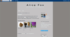 Desktop Screenshot of alicefox-textiles.blogspot.com