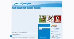 Desktop Screenshot of guatejuegos.blogspot.com