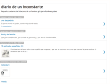 Tablet Screenshot of diariodeuninconstante.blogspot.com
