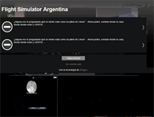 Tablet Screenshot of flightsimulatorarg.blogspot.com