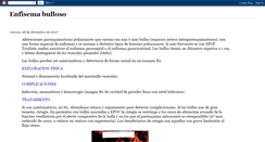 Desktop Screenshot of enfisemabulloso.blogspot.com
