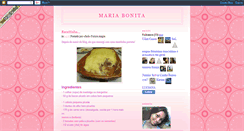 Desktop Screenshot of mariabonita02.blogspot.com