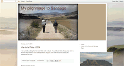 Desktop Screenshot of caminosantiago2012.blogspot.com