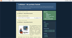 Desktop Screenshot of luftkissen.blogspot.com