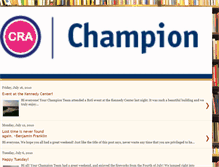 Tablet Screenshot of cra-champion.blogspot.com