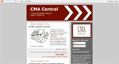 Desktop Screenshot of cmacentral.blogspot.com