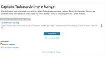 Tablet Screenshot of captaintsubasa-animeemanga.blogspot.com