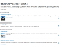 Tablet Screenshot of beletransviagens.blogspot.com