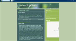 Desktop Screenshot of godismystrongtower.blogspot.com