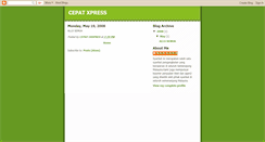 Desktop Screenshot of cepatxpress.blogspot.com