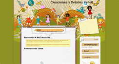 Desktop Screenshot of creacionydetalleyanett.blogspot.com