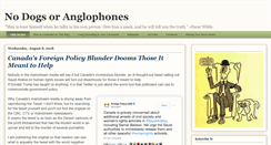 Desktop Screenshot of nodogsoranglophones.blogspot.com