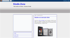 Desktop Screenshot of kindlezone.blogspot.com