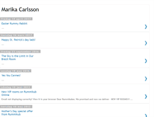Tablet Screenshot of marikacarlsson.blogspot.com