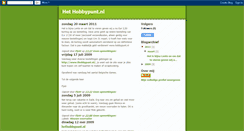 Desktop Screenshot of hethobbypuntnl.blogspot.com