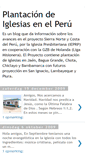 Mobile Screenshot of plantacioniglesiasperu.blogspot.com