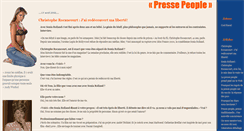 Desktop Screenshot of presse-people.blogspot.com