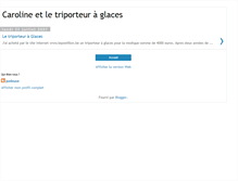 Tablet Screenshot of carolineetletriporteur.blogspot.com