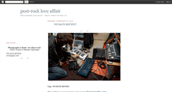 Desktop Screenshot of post-rockloveaffair.blogspot.com